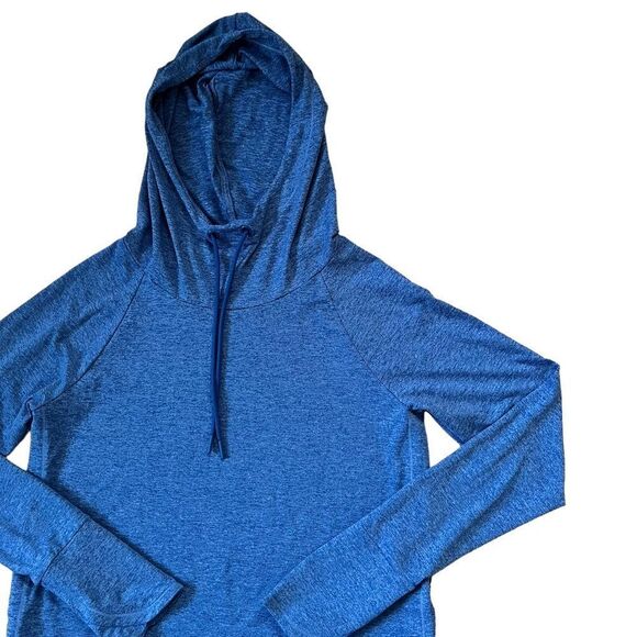 Athleta Blue Long Sleeve Pullover Size Small - Picture 2 of 8